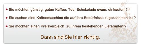 Kaffee Service, Tee, Tchibo, Melitta